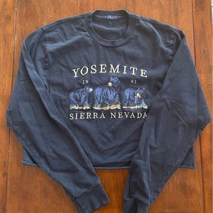 Pacsun/Brandy Melville John Galt Blue Presley Yosemite Long Sleeve T-Shirt